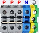 Power supply terminal block