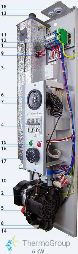 <small>Electric boiler</small> 6 kW